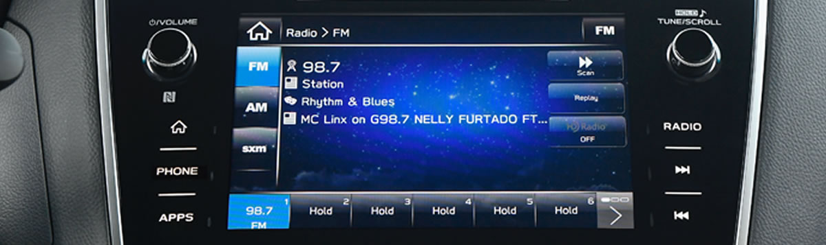 8.0-Inch Infotainment System with Available Navigation
